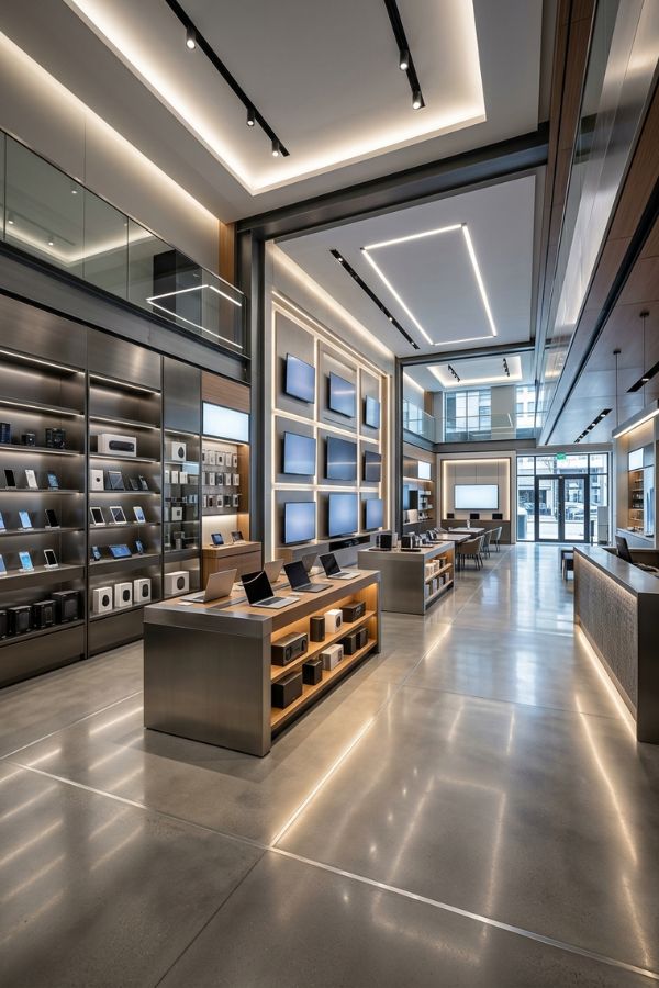 Electronics Showroom Construction