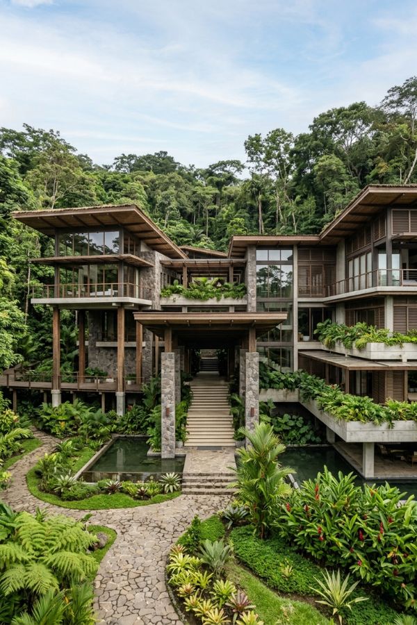 Jungle Resort Construction