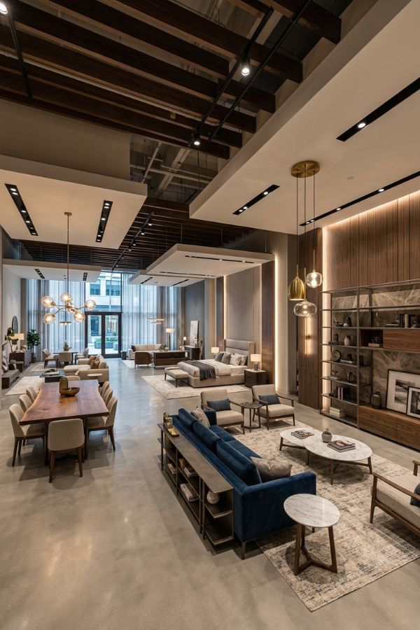 Furniture Showroom Construction