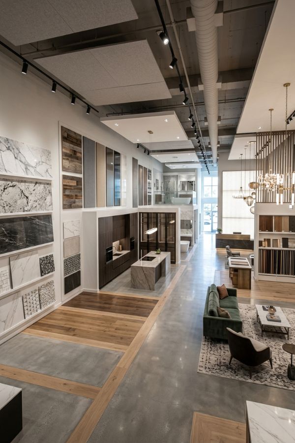 Interior Showroom Construction