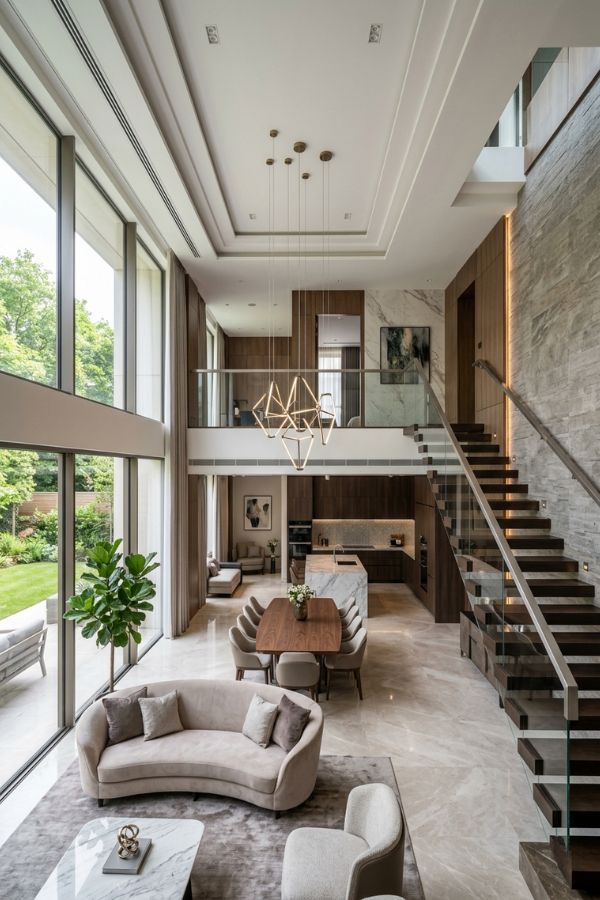 4BHK Duplex Design