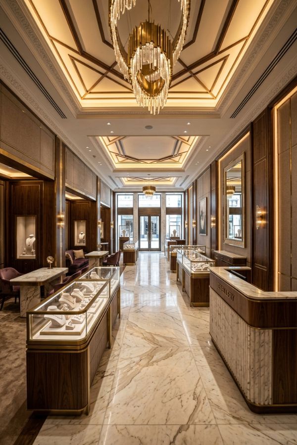Jewellery Showroom Construction