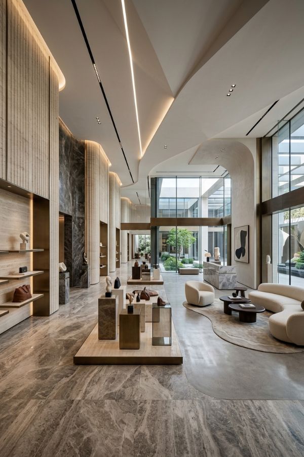 Luxury Showroom Construction