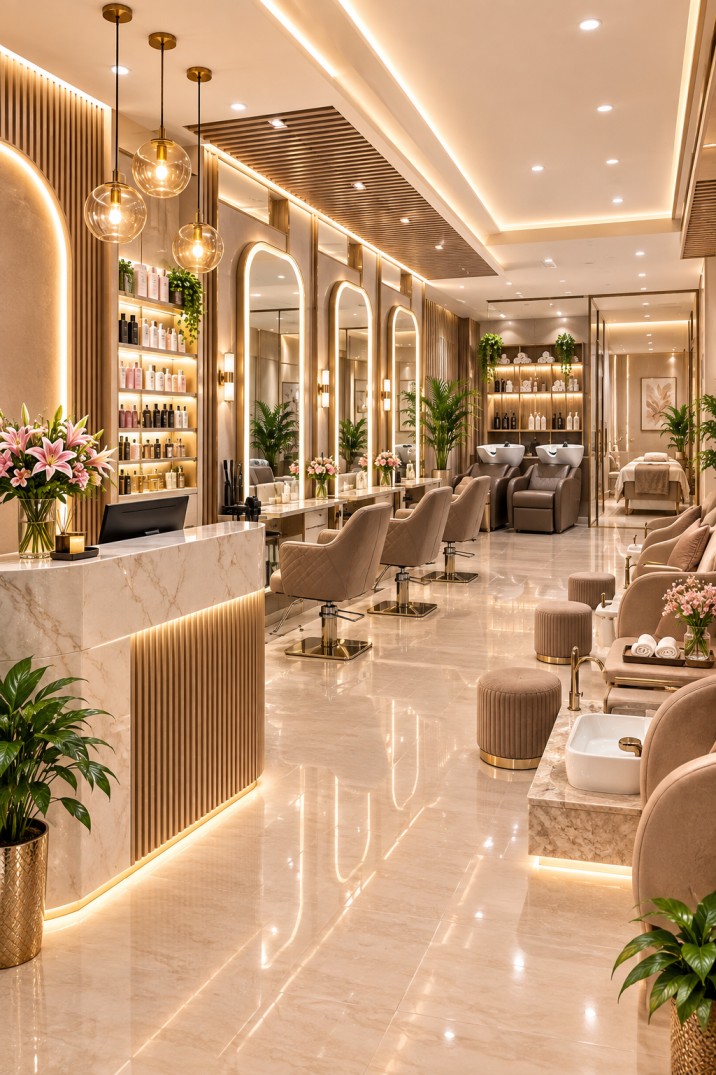 Beauty Salon Construction