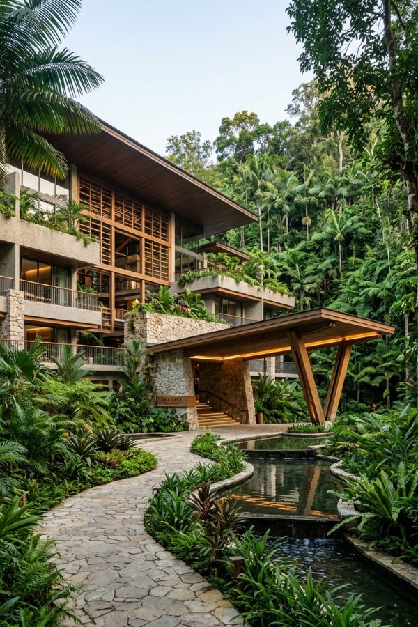 Jungle Resort Design