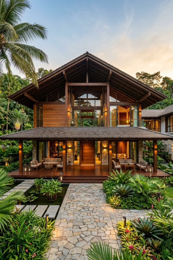 Tropical Bungalow Design